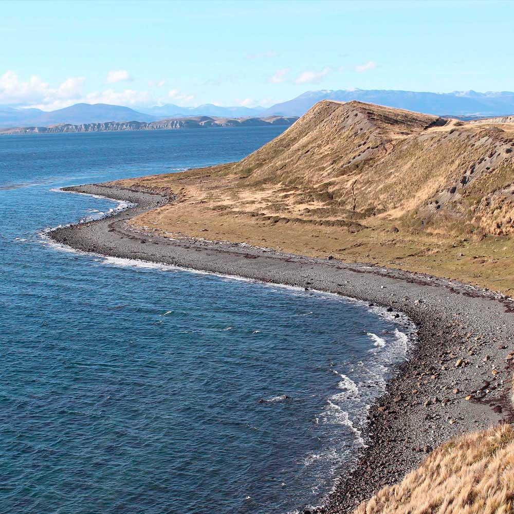 Puerto Williams y el Canal Beagle.