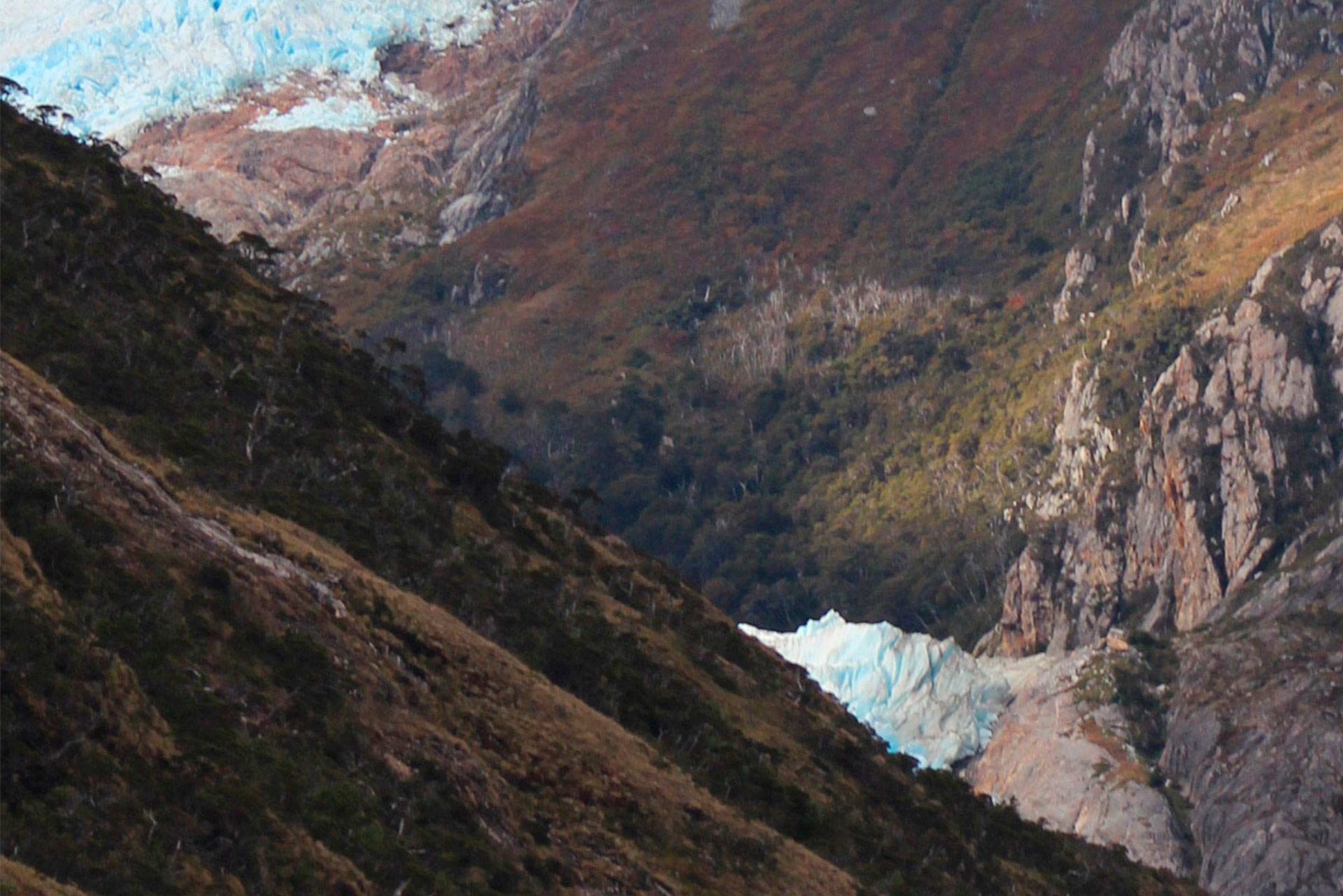Vista del Canal Beagle desde la Isla Navarino.
